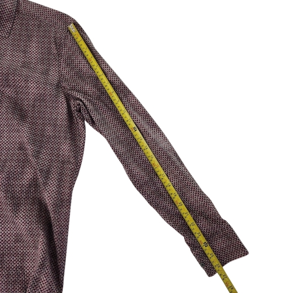 HAUPT Patterned Button-Down Shirt 16 1/2 (large) - Picture 9 of 12